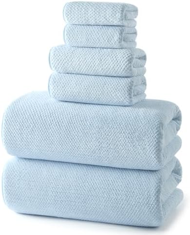 REDKISS Ultra Soft 6 Piece Towel Set, Premium Towels by REDKISSOnline