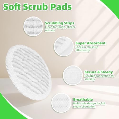 4 Pack Replacement Pads & Brushes - Image 3
