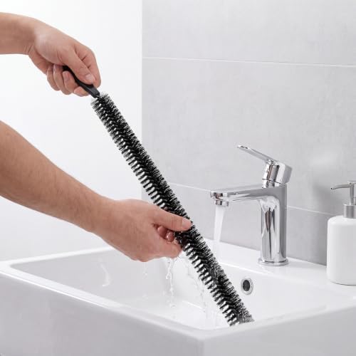 2 Pcs Drain Cleaning Brush, 23.6 Inch Long Pipe Cleaner - Image 5