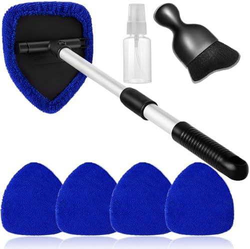 Qydipclin 7pcs Windshield Cleaner Tool Car Interior Window Cleaning Kit by Qydipclin