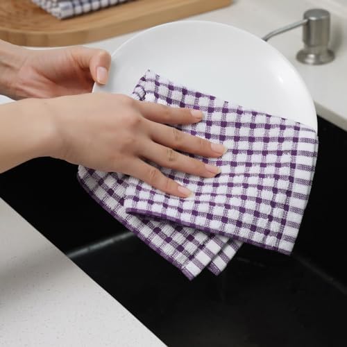 Oeleky Kitchen Towels, 100% Cotton Dish Towels - Image 2