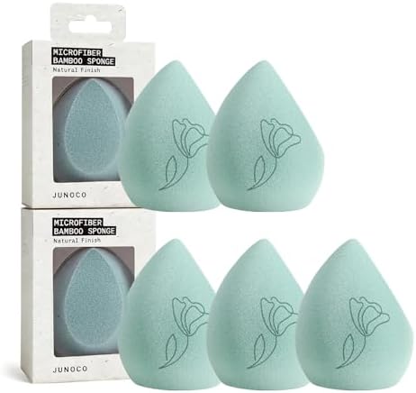 JUNO & Co. Microfiber Makeup Sponge, Dual Layer Technology by JUNOCo