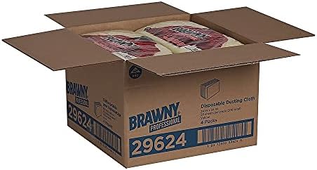 Georgia-Pacific Brawny Yellow Quarter-Fold Disposable Dusting Cloth by GP PRO - Image 5