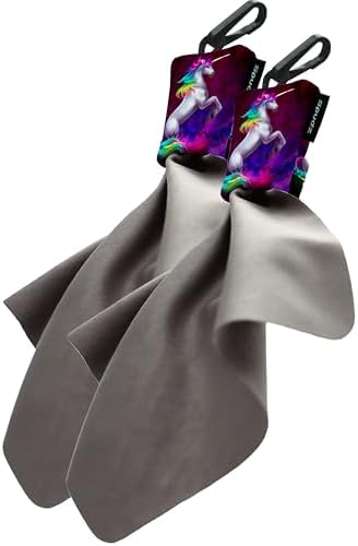 SPUDZ Ultra Microfiber Lens Cleaner – Clip-On Pouch, Washable – by SPUDZ