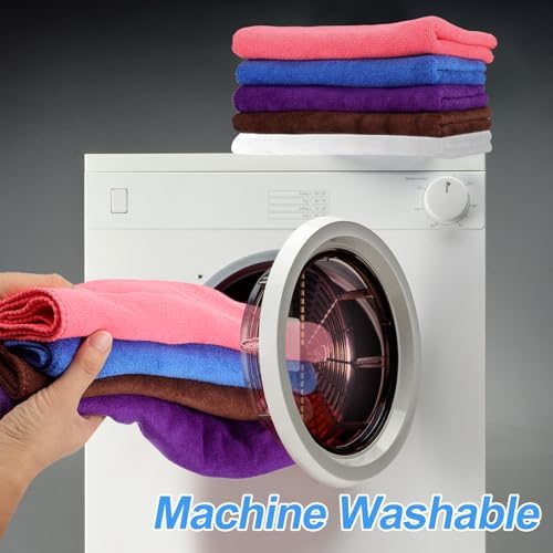 HARFINGTON 6 Pack Microfiber Cleaning Cloth - Image 5