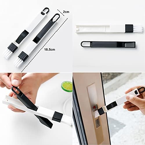 Magic Window Track Cleaner, Window Groove Cleaning Brush Tools Set - Image 4