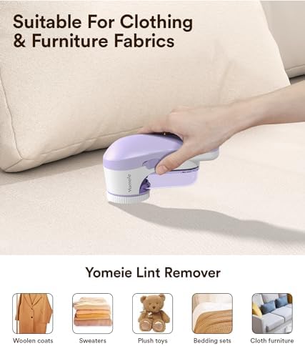 Fabric Shaver Rechargeable, Electric Lint Remover & Pill Remover - Image 4