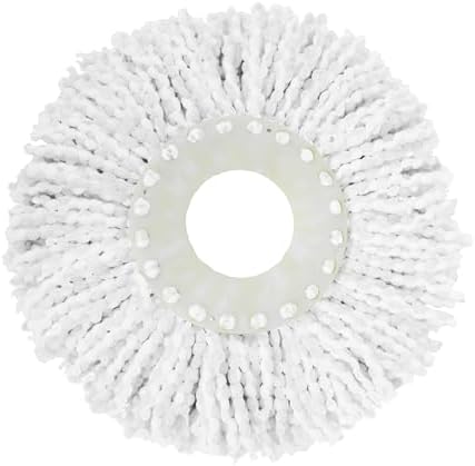 Casabella Spin Cycle Floor Mop Microfiber Refill Head, Machine-Washable by Casabella