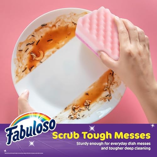 Fabuloso Scratch-Free Kitchen Dish Sponges - Image 3