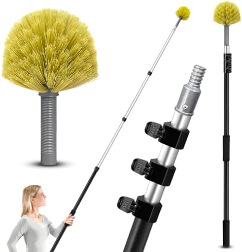 4-12Ft Cobweb Duster with 4-Stage Extension Pole by ARTIPOLY