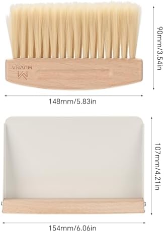 Coffee Brush & Dustpan Set, Magnetic Snap-Together Storage - Image 6