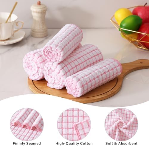Kitinjoy Cotton 12 Pack Terry Kitchen Towels - Image 2