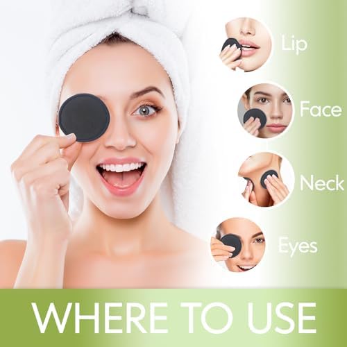 20 Pcs Reusable Makeup Remover Pads - Image 2