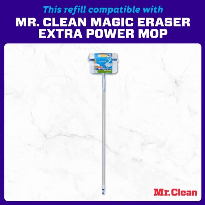 Mr. Clean Magic Eraser Extra Power Floor Mop Foam Refill Head - Image 7