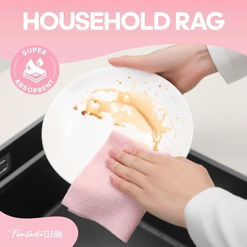 Fantasticlean Microfiber Cleaning Cloth Roll 120 Pack - Image 3