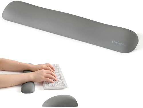 UnivoColors Design-Medium Wave Keyboard Wrist Rest of Medium, Artificial by UnivoColors