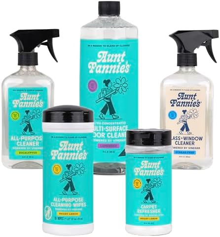 Aunt Fannie's Whole Home Cleaning Bundle, 5 Pieces by AuntFannies