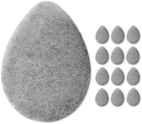 KOL Face Scrubber, Charcoal Infused Exfoliating Facial Cleansing Pads, by Kol