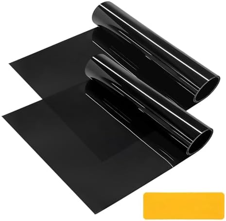 2PCS 7.87"x 59" Car Windshield Tint Strip Kit, 5% VLT Anti-Glare Auto Window by XJVSS
