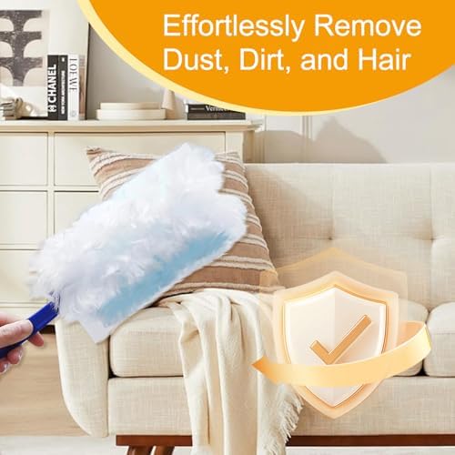 40 Count Electrostatic Duster Refills Replacement Head - Image 3