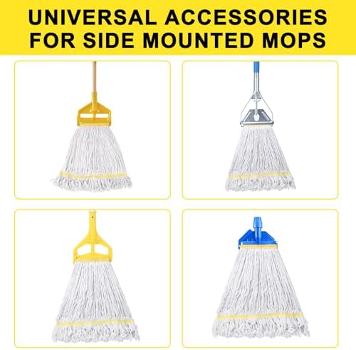 KeFanta 3 Pack Heavy Duty Commercial Mop Head Replacement - Image 3