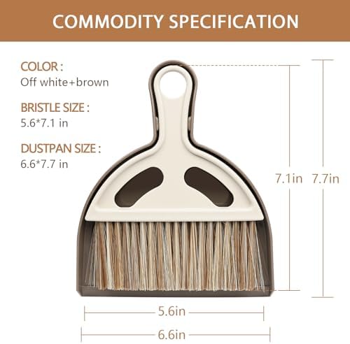 Small Mini Hand Broom Dustpan : Small Broom and Dustpan Set, Mini Broom and - Image 7