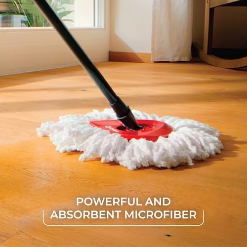 O-Cedar EasyWring Microfiber Spin Mop, Bucket Floor Cleaning System - Image 6