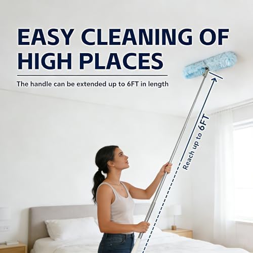 Duster Extended Handle with 20 Pcs Duster Refill - Image 5