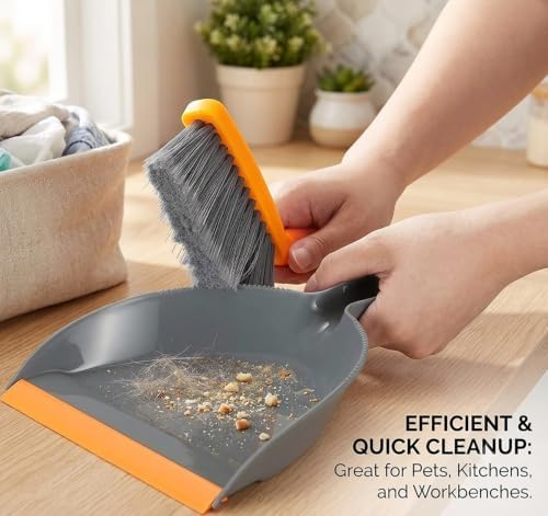 Mini Broom and Dustpan Set - Image 2