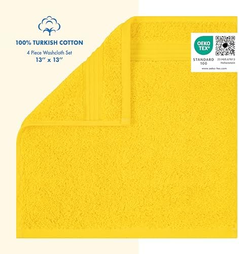 Cotton Paradise 100% Cotton Turkish Towel Set, Soft Absorbent Quick Dry - Image 2