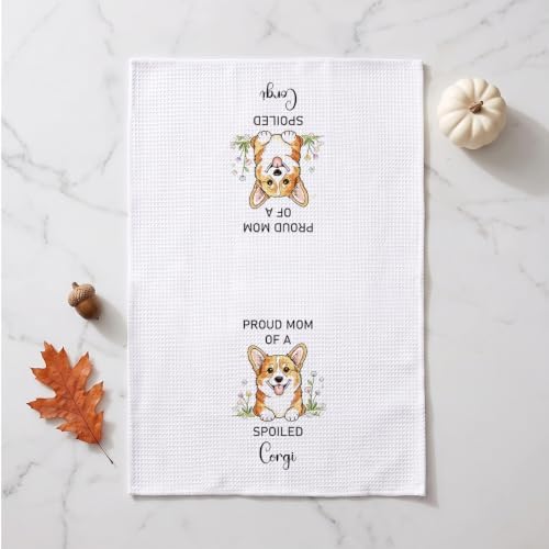 Cute Corgi Kitchen Towels Dog Mom Hostess Gifts - Image 4