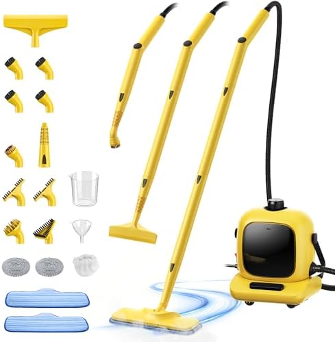 All-in-1 Steam Cleaner with 25 PSI High-Pressure Boiler by MMistsince