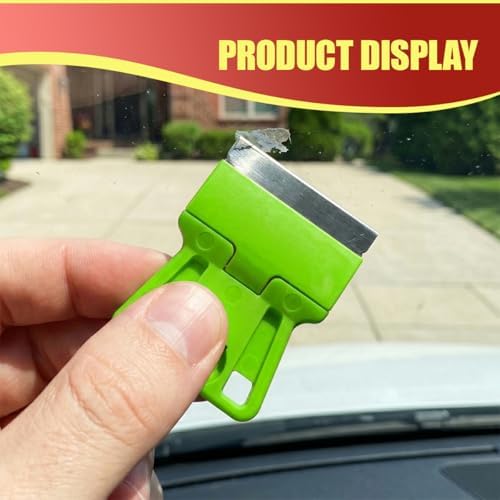 4PCS Razor Blade Scraper Tool Set, Mini Plastic Sticker Decal Residue Remover - Image 6