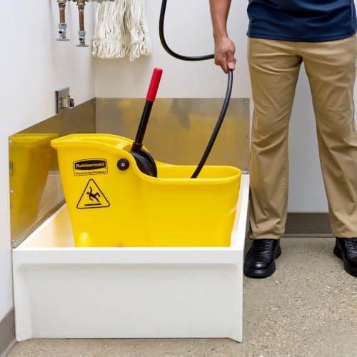 Rubbermaid Commercial 31 Quart Tandem Mop Bucket - Image 7