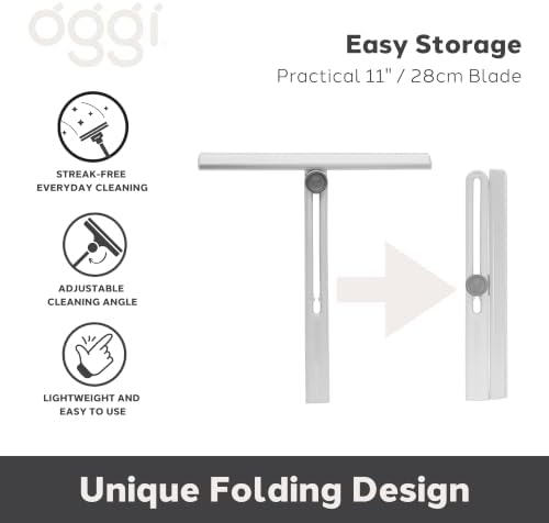 OGGI Folding Shower Squeegee - Image 2