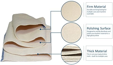 FeetPeople Professional Shoe Shine Buffing Cloth - Image 3