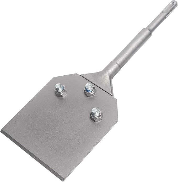 TovxTuke SDS Plus Floor Scraper Chisel, 4 X 10 Inch Thinset Remover - Image 4