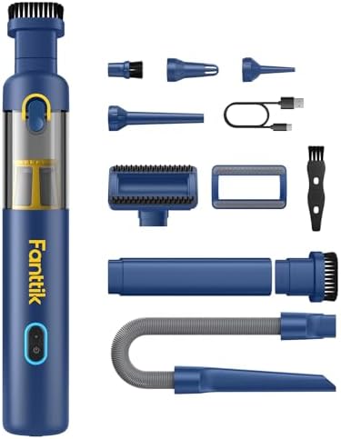 Fanttik Slim V8 APEX Cordless Car Vacuum & Air Duster, 4-in-1 Portable Mini by FANTTIK%C2%AE