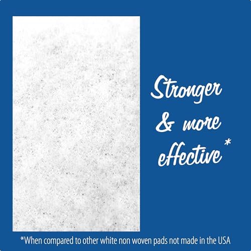 10 Pack of 6 X 9 White Non Scratch Non-Woven Pads - Image 3