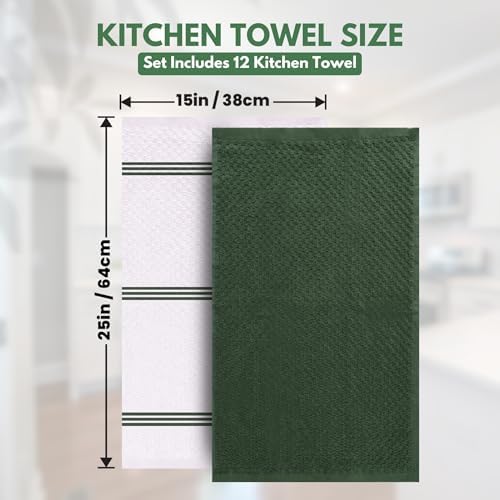 Infinitee Xclusives Kitchen Towels -12 Pack - Image 5