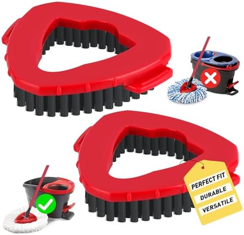 2 Pack Scrub Brush Replacement Head by TidyMonster
