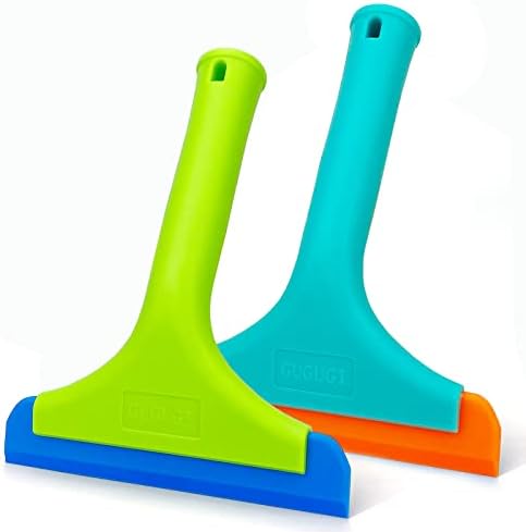 Super Flexible Silicone Squeegee, Auto Water Blade, Water Wiper, Shower Squeegee by GUGUGI