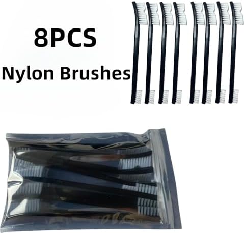 8-Pack Heavy-Duty Scrub Brush: Wire & Nylon Brushes - Image 5