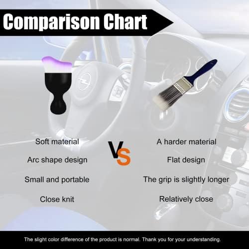 Car Cleaning Brush Soft Bristle Car Interior Dust Brush, suitable - Image 5