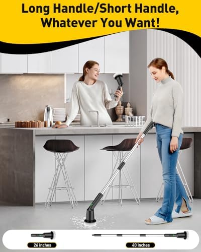 Electric Spin Scrubber for Bathroom, Shower Scrubber - Image 5