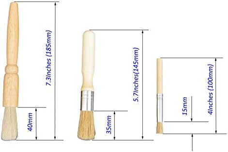 Coffee Grinder Cleaning Brush 3Piece Set, Espresso Equipment Dusting and - Image 2