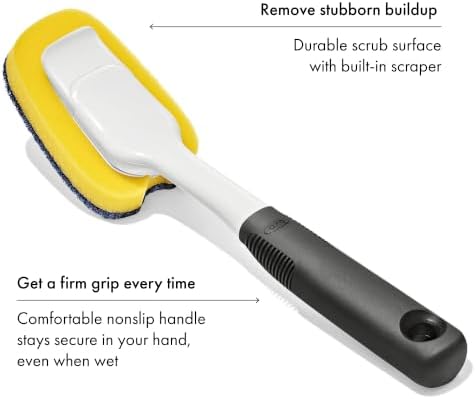 OXO Good Grips Dish Scrub with Refills - Image 4