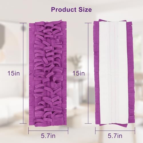 12Pack Mop Pads Refills for Swiffer Power Mop Washable & Reusable - Image 4