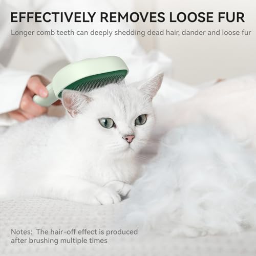 aumuca Cat Brush for Shedding, Cat Brushes for Indoor Cats, Horses Grooming - Image 6