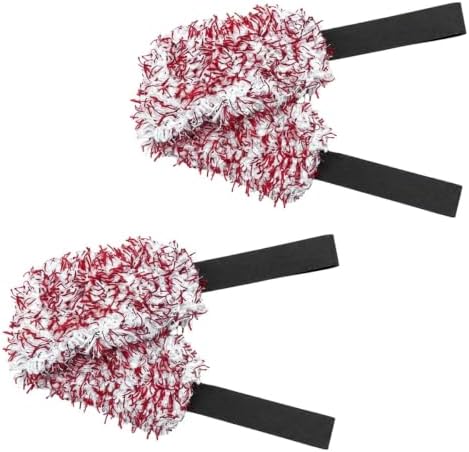 2PCS Microfiber Wheel Barrel Cleaning Brush, Highly Absorbent by Unknown